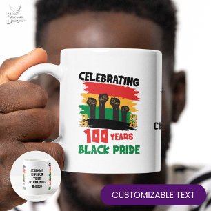 100 Years Souvenir Centennial Black History Month Coffee Mug