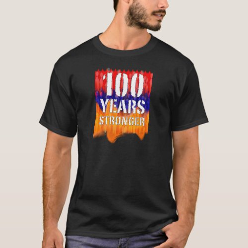 100 Years Stronger Armenian Mens T_Shirt