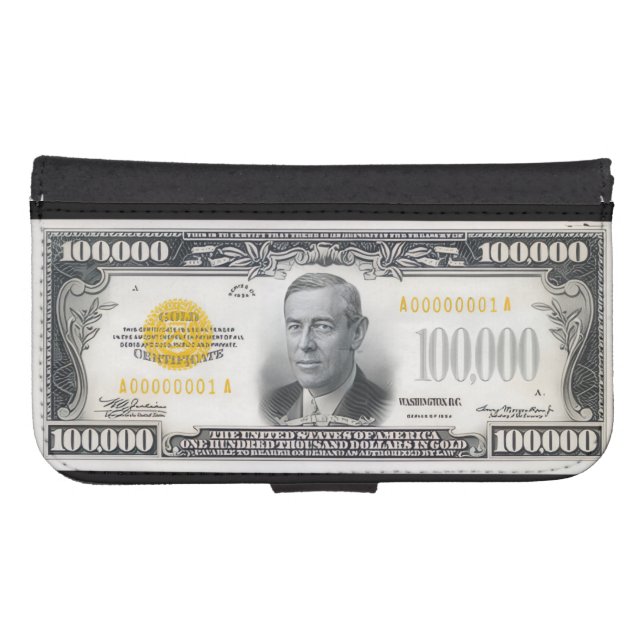 $100k samsung galaxy wallet case (Front (Horizontal))