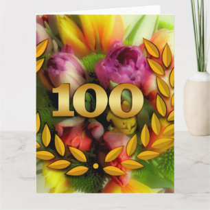 100th anniversary card