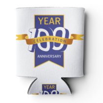100th_anniversary_logo can cooler