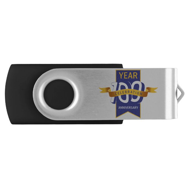 100th_anniversary_logo flash drive (Front)