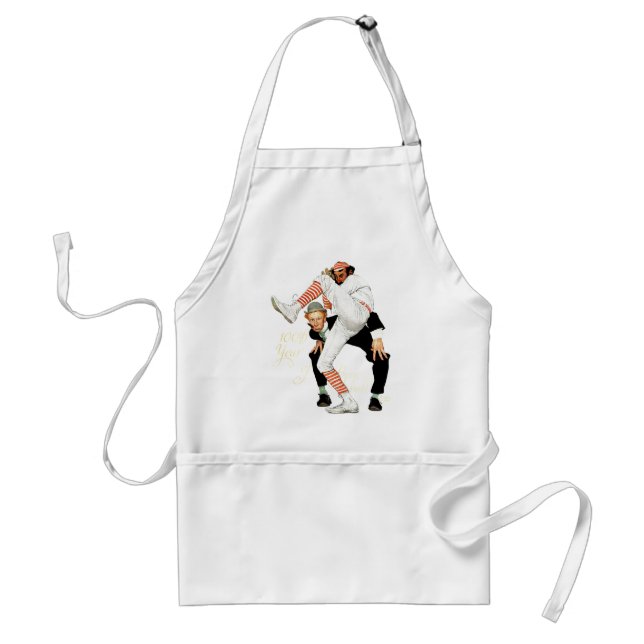100th Anniversary of Baseball Adult Apron (Front)