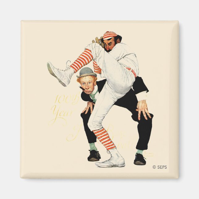 100th Anniversary of Baseball Magnet (Front)