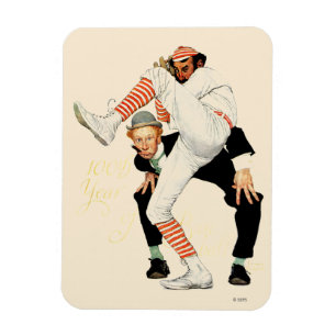 100th Anniversary of Baseball Magnet