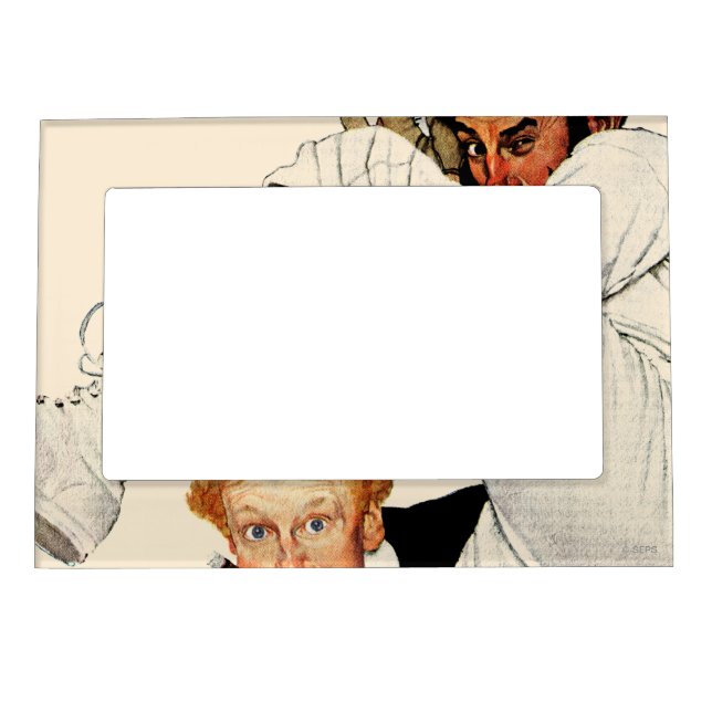 100th Anniversary of Baseball Magnetic Picture Frame (Front)