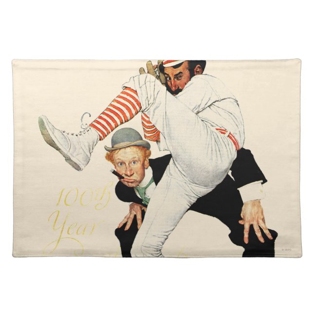 100th Anniversary of Baseball Placemat (Front)