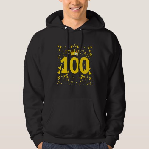 100th birthday anniversaries hoodie
