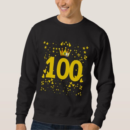 100th birthday anniversaries sweatshirt