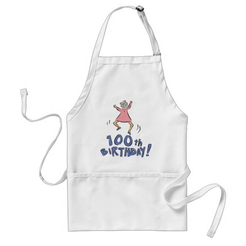 100th Birthday Apron Gift