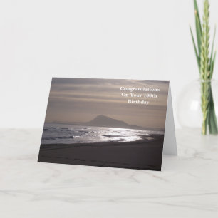 100th Birthday Card