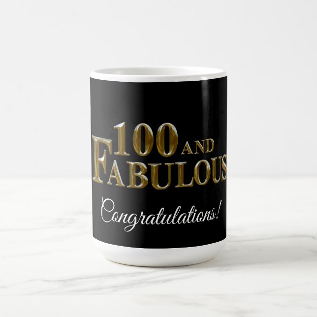 100th Birthday  Coffee Mug (Center)