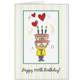 100th Birthday Hearts (Front)