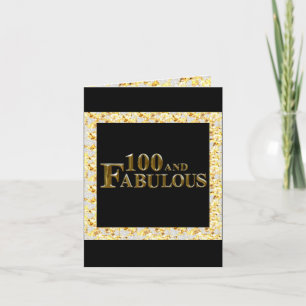 100th Birthday Holiday Card