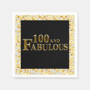 100th Birthday  Napkins