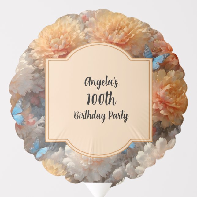 100th Birthday Party Balloon (Front)