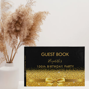 HAPPY BIRTHDAY Best Wishes !: Birthday guest book - 100 pages - 8