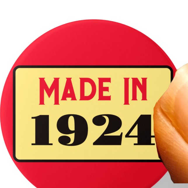 100th Birthday party born 1924 90 pin (Creator Uploaded)