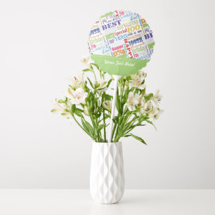 100th Birthday Party Personalized Gifts Balloon