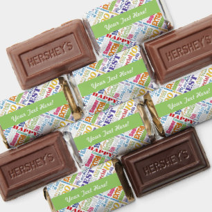 100th Birthday Party Personalized Gifts Hershey's Miniatures