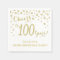 100th Birthday Party White and Gold Diamond