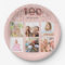 100th birthday rose gold blush glitter photo