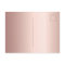 100th birthday rose gold pink floral save the date