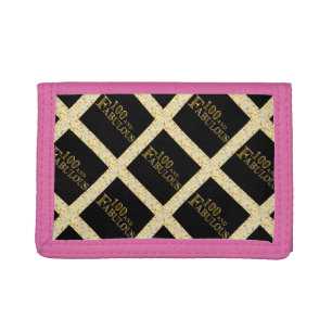 100th Birthday Trifold Wallet