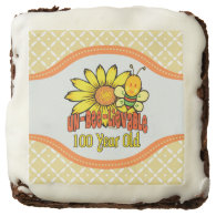 100th Birthday - Unbelievable at 100 Years Old Brownie