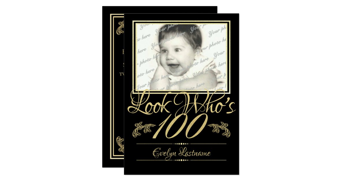 100th-birthday-with-photo-invitation-zazzle