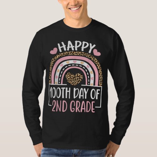 100th Day Of 2nd Grade Funny 100 Days Of School Te T_Shirt