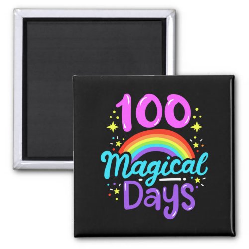 100th Day of School 100 Days 35 Magnet