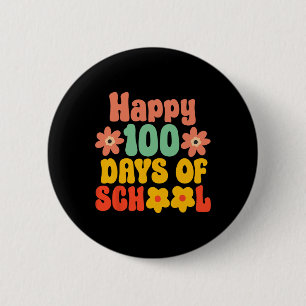 100th Day Of School 100 Days Of School Button
