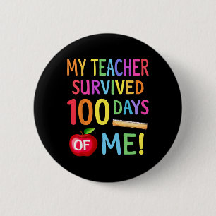 100th Day Of School 100 Days Of School Teacher Stu Button