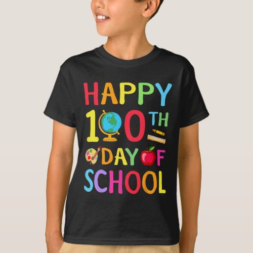 100th Day Of School 100 Days Of School Teacher Stu T_Shirt