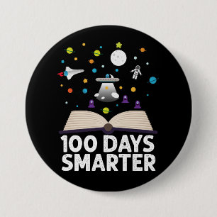 100th Day Of School 100 Days Smarter Books Space  Button