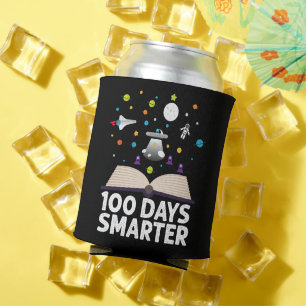 100th Day Of School 100 Days Smarter Books Space Can Cooler