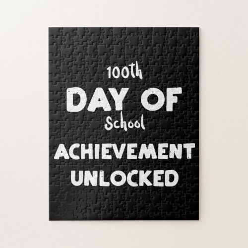 100th Day Of School Achievement Jigsaw Puzzle