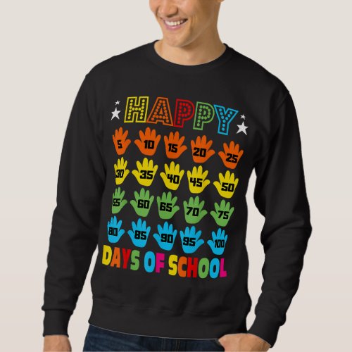 100th Day of School Costume for Kids Girls Boys 10 Sweatshirt