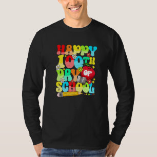 100th Day of School  for Teachers Kids 100 Days Sm T-Shirt