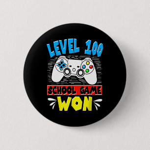 100th Day Of School Gaming 100 Days Of School Game Button