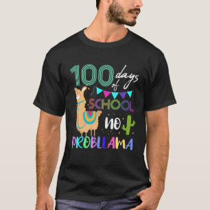100th day of school llama for child T-Shirt