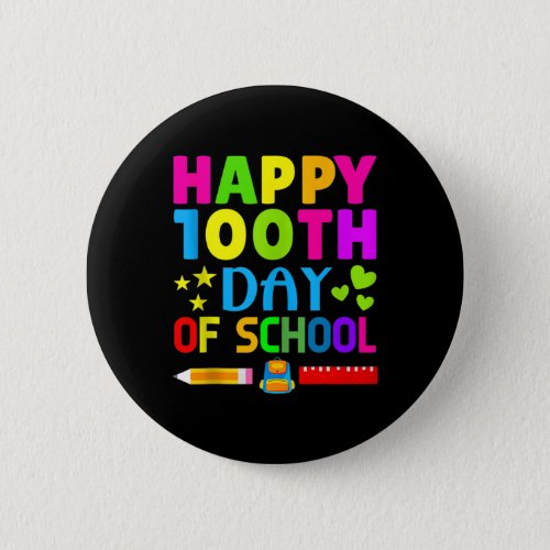 100th Day Of School Student Gamers Teache Kinderga Button