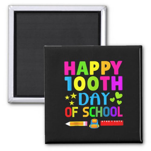 100th Day Of School Student Gamers Teache Kinderga Magnet