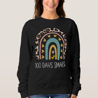 100th Day Of School Teacher - 100 Days Smarter Rai Sweatshirt