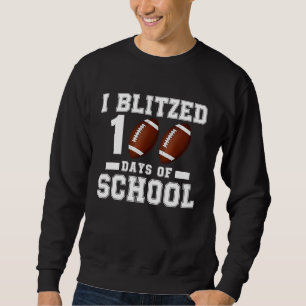 100th Day of School Teacher Coach Kids Child 100 D Sweatshirt
