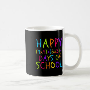 100th Day Of School Teacher Kids 100 Days Math For Coffee Mug