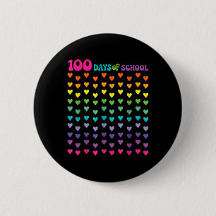 100th Day Of School Teacher Kids 100 Days Math Num Button