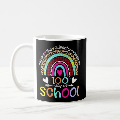 100Th Day Of School Teacher Student 100 Days Smart Coffee Mug