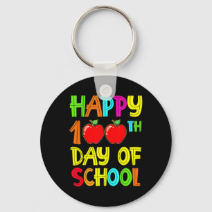 100th Day Of School Teachers 100 Days 2022 Keychain